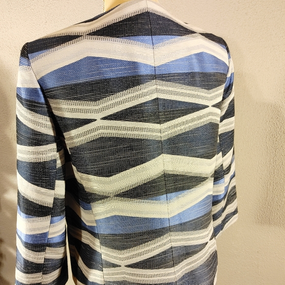 NWT Kasper open front fully lined career/special occasion jacket sz 10 - Picture 4 of 5